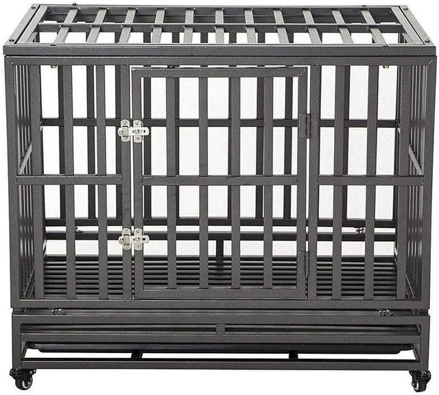 NEW 3 FT &amp; 4 FT METAL HEAVY DUTY DOG CAGE KENNEL in Accessories in Lloydminster