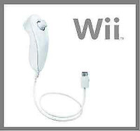 Nintendo WII Controlleur Nunchuck original en excellente condition, garantie de 30 jours!