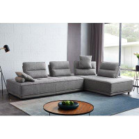Diamond Sofa Slate 2pc Lounge Seating Platforms