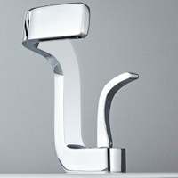 All Twisted Single Handle, Single Hole Bathroom Faucet ( 3 Finishes - Chrome, Brushed & Black )