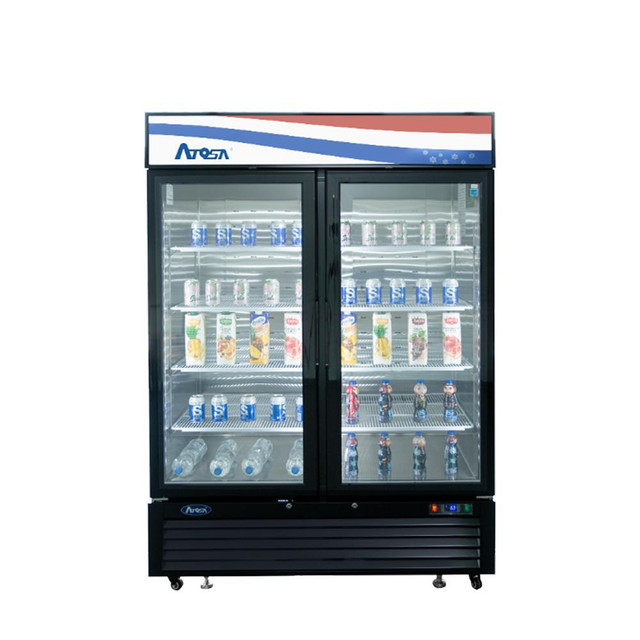 Atosa Refrigerateur 2 Porte Vitree! 2 Door Glass Refrigerators! Neuf! Gaurantee in Industrial Kitchen Supplies in Québec - Image 2