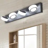 Latitude Run® LED 4-Light Vanity Over Mirror Bath Wall Lighting