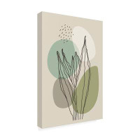 George Oliver Jay Stanley  Color Abstract Plants 2 Canvas Art