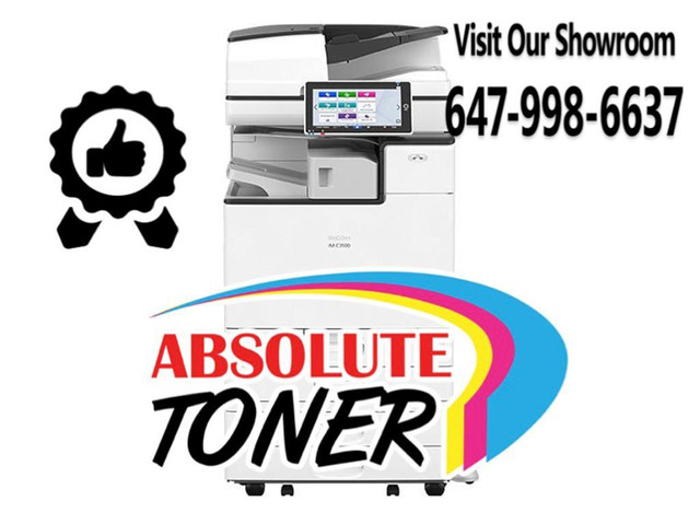 Lease 2 Own Ricoh Color Copier Printer Scanner MP C3003 Multifunction Photocopier 11x17 12x18 BUY/RENT COPIERS PRINTERS dans Autres équipements commerciaux et industriels  à Région du Grand Toronto - Image 3
