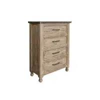 Bungalow Rose Natural Stone 4 Drawers, Chest