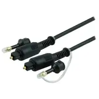 Toslink Digital Optical Fiber Optical Audio Cable with Mini Toslink Adapters 6 ft $9.99 12ft $14.99