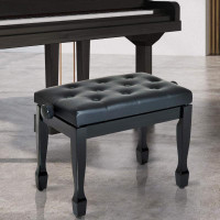 Free Fast Shipping  !  25 inch Adjustable Padded Piano Bench