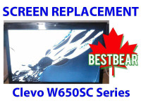 Screen Replacement for Clevo W650SC Series Laptop