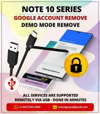 Samsung Galaxy Note 10 series Google Account Remove | Network Unlock | IMEI fix ~ Not registered SIM ~ No service etc
