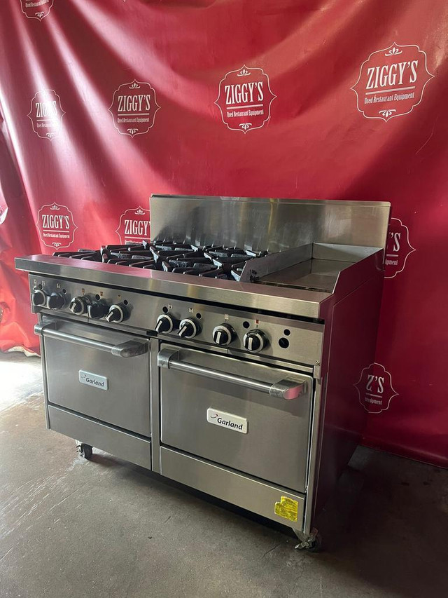 48” garland 6 burner stove with 12” griddle and ovens only $3995 ! Cash ship in Industrial Kitchen Supplies - Image 2