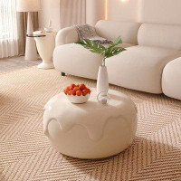 Trinx Cream wind living room family small apartment creative coffee table