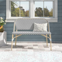 Sand & Stable™ Cato 44.13'' Wide Outdoor Loveseat