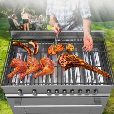 BBQ Burners ReplacementOur flame burner replacement has many characteristics such as perfect size hi...