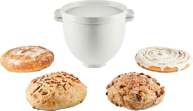 KitchenAid Bread Bowl with Baking Lid KSM2CB5BGS in Kitchen & Dining Wares - Image 3