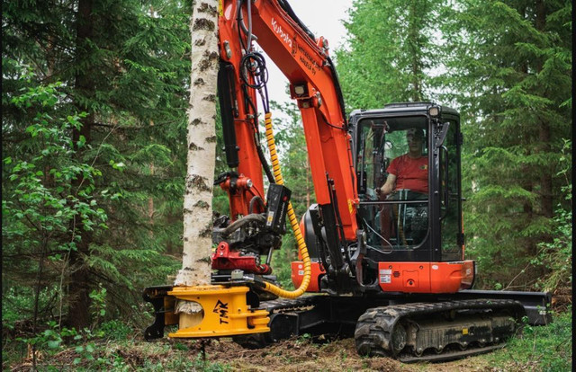Tree Shear for Thinning and Firesmart Operations.  In stock. in Heavy Equipment Parts & Accessories in British Columbia - Image 4