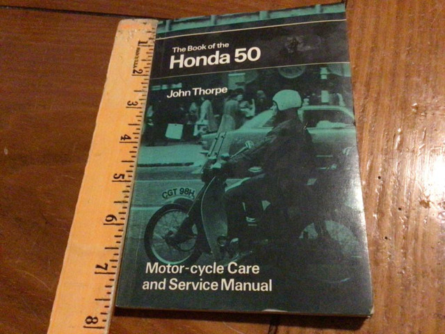 1958-1972 Honda 50 Service Manual Pitman Care in Motorcycle Parts & Accessories in British Columbia
