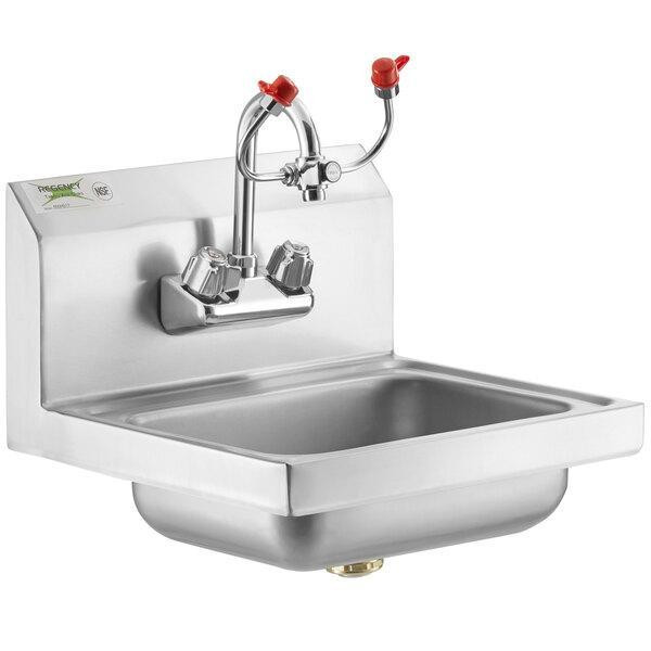 17 x 15 Wall Mounted Hand Sink with Eyewash Station in Other Business & Industrial - Image 2