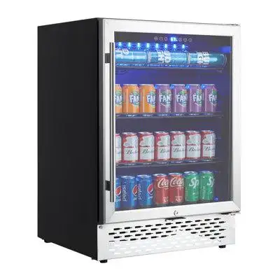 Introducing our state-of-the-art Beverage Refrigerator the perfect solution for all your beverage st...