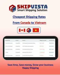 Cheapest Shipping to Vietnam from Canada