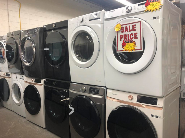 MASSIVE SALES EVENT !!!! 40% OFF ALL NEW ELECTRIC DRYERS!!! -  ONE YEAR WARRANTY - 16665 111 AVE in Washers & Dryers in Edmonton Area - Image 2