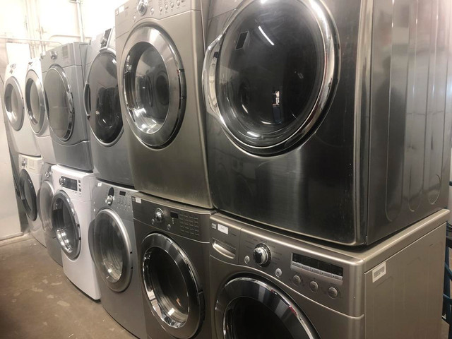 REFURBISHED WASHER DRYER STACKER SETS!! ONE YEAR FULL WARRANTY in Washers & Dryers in Edmonton Area - Image 4