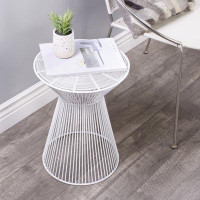 Ivy Bronx Cannell Iron Frame End Table