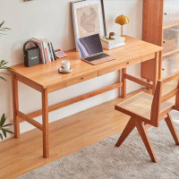 Hokku Designs Solid wood cherry wood study office desk