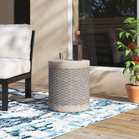 Sol 72 Outdoor™ Kallie Stone/Concrete Side Table