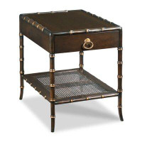 Woodbridge Furniture Henry Tray Top End Table with Storage