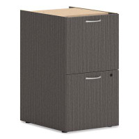 HON HON  Mod Support Pedestal, Left Or Right, 2 Legal/Letter-Size File Drawers,15" X 20" X 28"