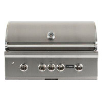 Coyote Grills Coyote Grills 3-Burner Built-In Convertible Gas Grill with Smoker