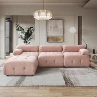 Mercer41 Galador 4 - Piece Upholstered Sectional