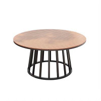 Hokku Designs 51.18"Round Minimalist Outdoor Dining Table