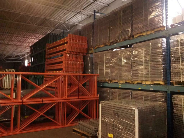 Large stock of new wire mesh deck for pallet racking in Other Business & Industrial in City of Toronto - Image 3