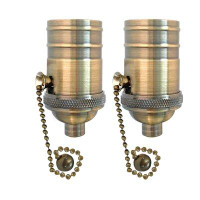 Royal Designs Pull Chain Lamp Socket Lighting Kit