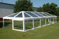 NEW 20X60 FT PVC CLEAR COMMERCIAL GRADE PARTY TENT 2060PVC