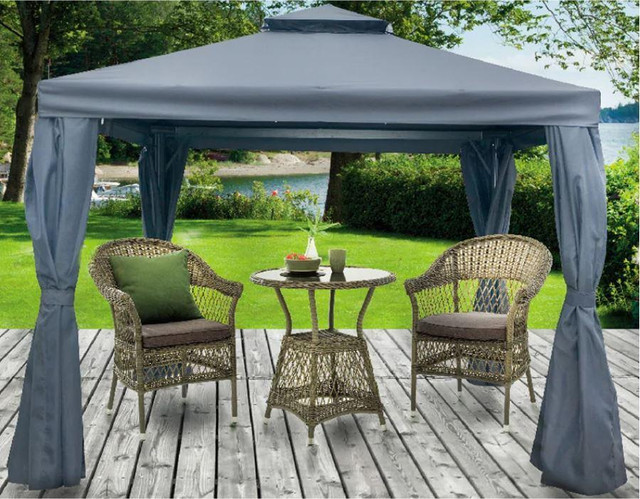 NEW ALUMINUM FRAME SOFT TOP OUTDOOR PATIO GAZEBO 33021 in Other in Manitoba