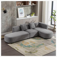 Latitude Run® U-Style Luxury Modern Style Living Room Upholstery Sofa