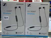 Sennheiser CX 350BT In-Ear Bluetooth Headphones - Black - SEALED @MAAS_COMPUTERS