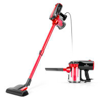 MOOSOO MOOSOO Bagless Stick Vacuum Cleaner, 17000PA Strong Suction, 23Ft Cord Vacuum For Hard Floor