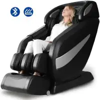 Latitude Run® Latitude Run Reclining Adjustable Width Heated Full Body Massage Chair