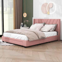 Latitude Run® Chondra Upholstered Storage Bed