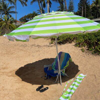 Heininger Holdings LLC 8' Deluxe Patio or Beach Umbrella with Carry Bag