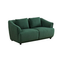 Latitude Run® Flannelette Upholstered Loveseat Sofa