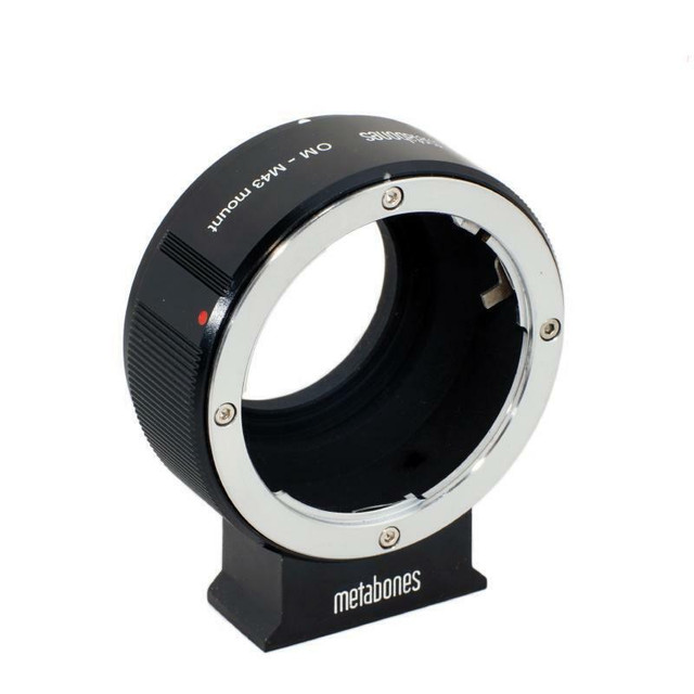 Metabones Olympus OM to Micro FourThirds adapter (Black Matt) - ( MB_OM-m43-BM1 ) in Cameras & Camcorders