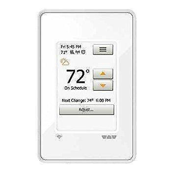 Schluter®-DITRA-HEAT-E-WiFi ( DHERT104/BW ) Programmable Wi-Fi thermostat for the DITRA-HEAT system in Floors & Walls