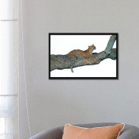 East Urban Home Leopard, Serengeti National Park, Tanzania by Panoramic Images - Wrapped Canvas Gallery Wall Print