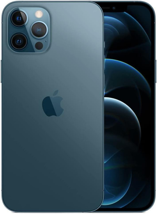 iPhone 12 Pro Max Blue Pacific/Graphite 128GB in Cell Phones in Toronto (GTA) - Image 3