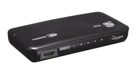 Rocketfish RF-G1185-C 4-Port HDMI Switch Box (New Other) in Video & TV Accessories in Markham / York Region - Image 2