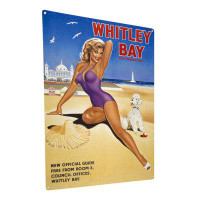 Trinx Vintage Whitley Bay Northumberlnd Pinup Metal Sign